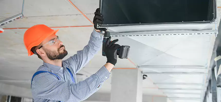 Roof Cap & Exterior Hood Lint Buildup Removal – Conway